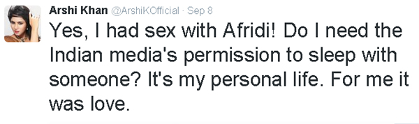 Arshi Khan Makes Sensational Comments about Shahid Afridi-02